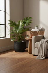 Cesta Jorck Negra — Maceta de fibras naturales Ø26 cm - Verdeia - 3