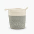 Panier tressé Borneo Gris - Verdeia