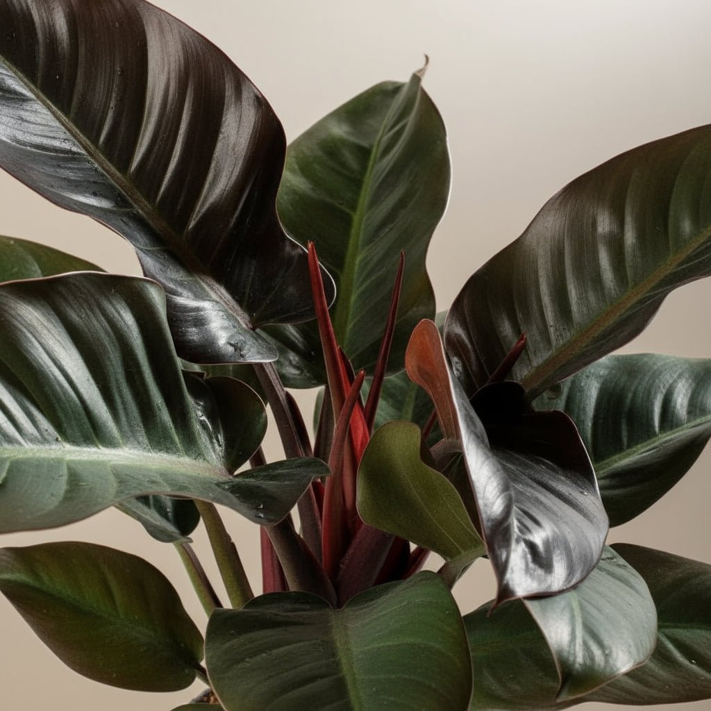Philodendron Imperial Red – Philodendron impérial rouge - Verdeia