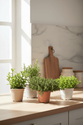 Plantes Aromàtiques (Lot de 4) H18 cm | Test Ø14 cm - Verdeia - 3