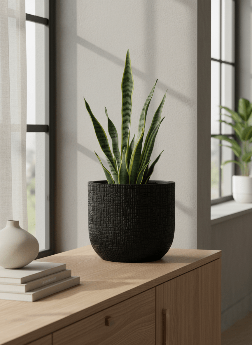 Capi Nature Skin Anthracite Pot - Verdeia - 3