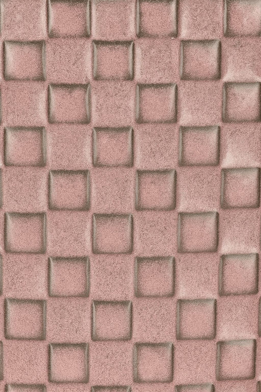 Pot céramique rose en relief : touche déco parfaite - Verdeia