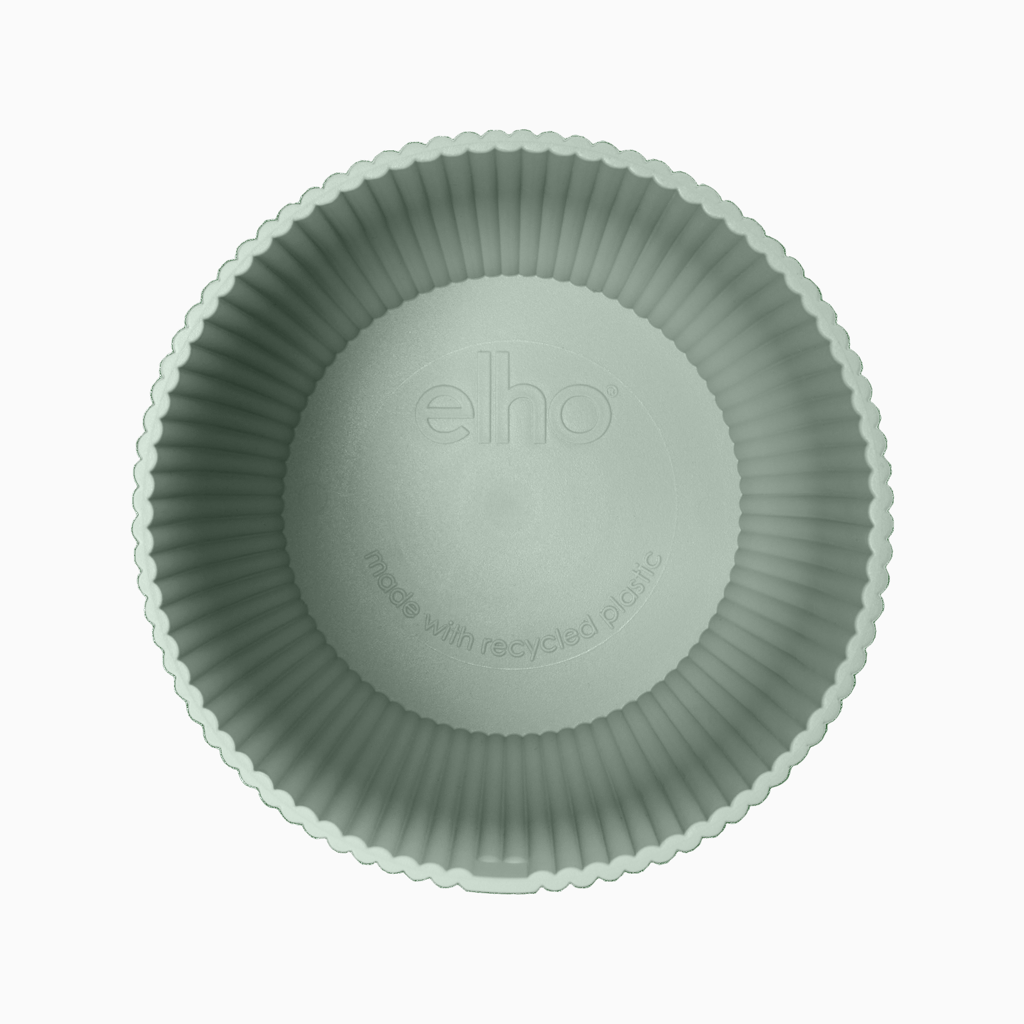Pot ELHO Vibes Fold Round – Vert – Élégance naturelle &amp; design durable - Verdeia