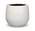 Pot en Céramique Gabriel Rond Blanc Ø14 cm - Verdeia