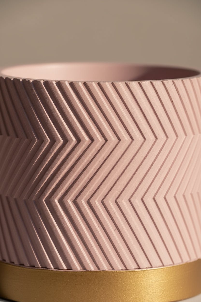 Pot Groovy Rose Mat – Ø13 cm - Verdeia