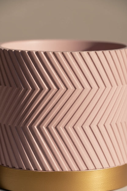 Pot Groovy Rose Mat – Ø13 cm - Verdeia