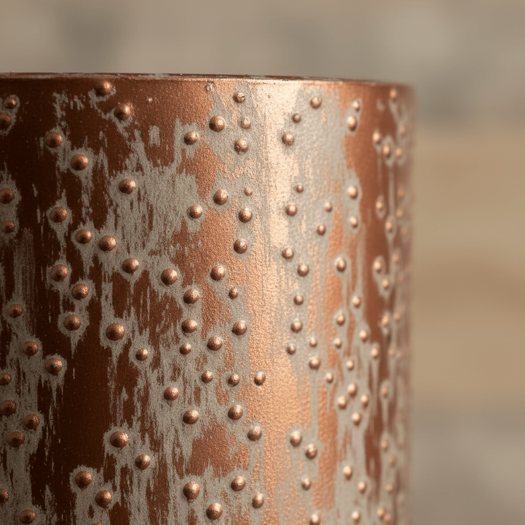 Pot Lian Cuivré Ø19 cm - Verdeia