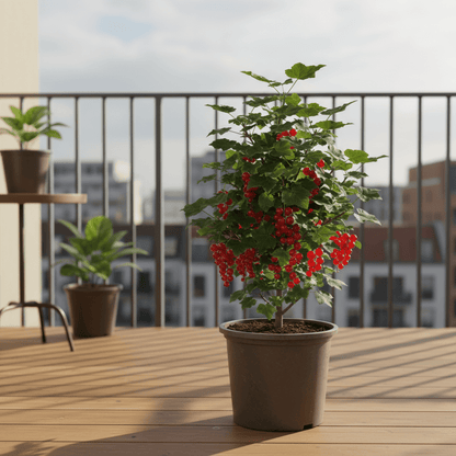 Ribes rubrum ‘Jonkheer van Tets’ – Groseillier rouge bio – D13cm x 45cm - Verdeia