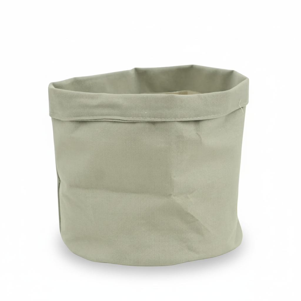 Übertopf-Tasche in Jadegrün — Wasserdichter Stoff - Verdeia - 1