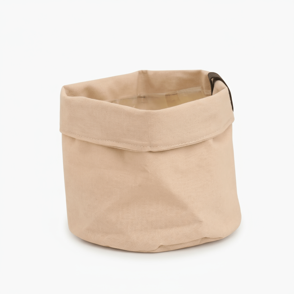 Hidden bag - dusty pink pot — Waterproof canvas - Verdeia - 1