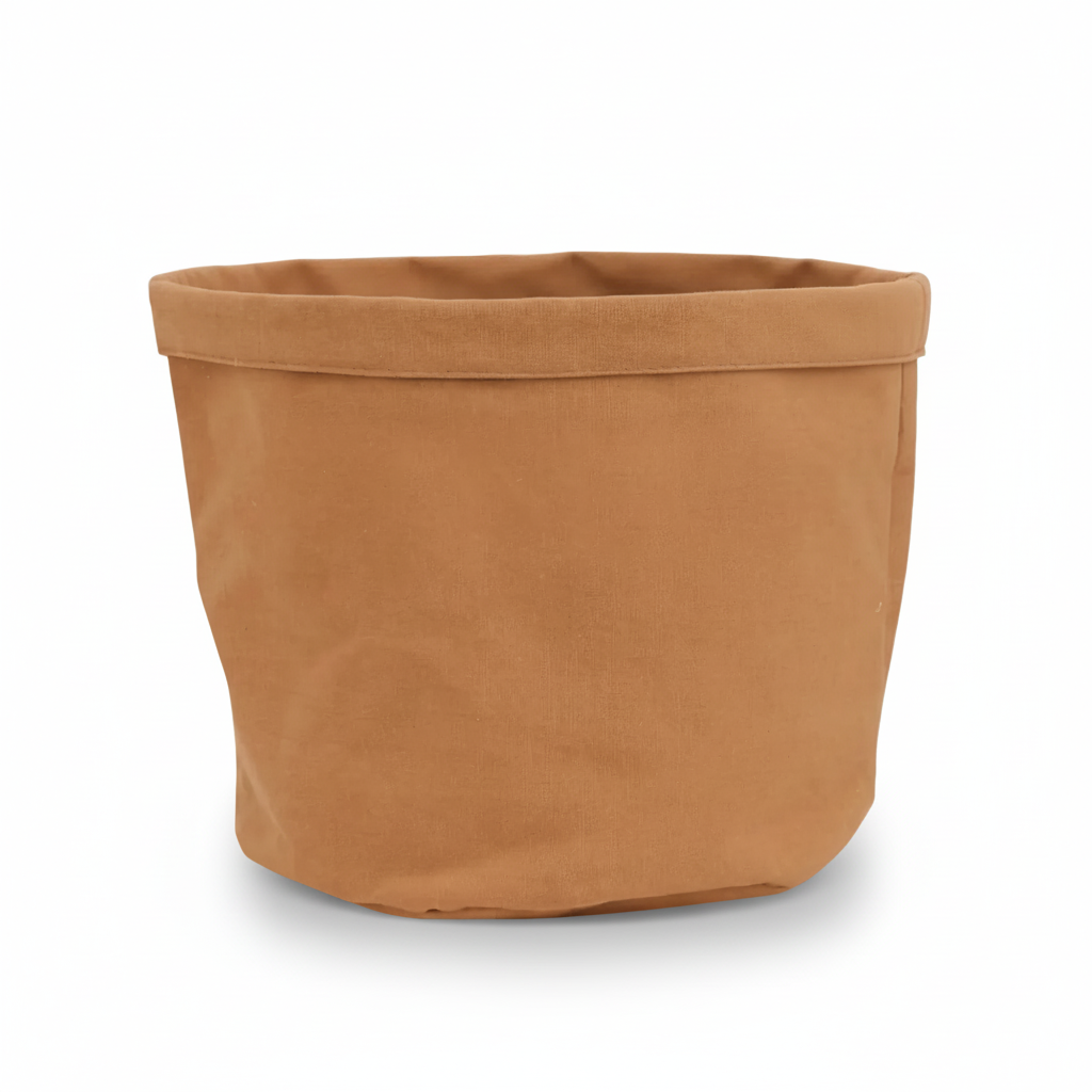 Übertopf-Tasche in Terrakotta — Wasserdichter Stoff - Verdeia - 1
