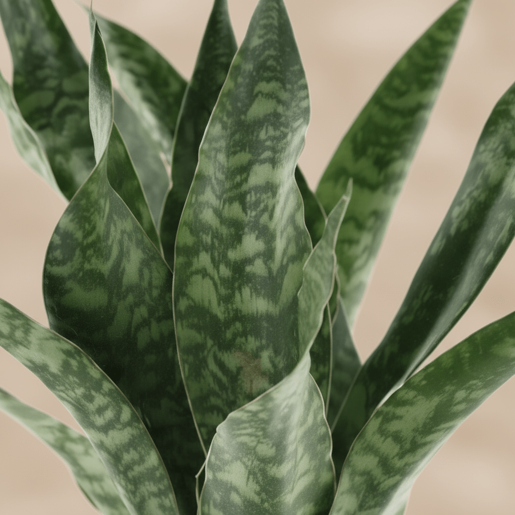 Sansevieria Aubrytniana ‘Dragon’ – Langue de dragon – D14 x H55 cm - Verdeia