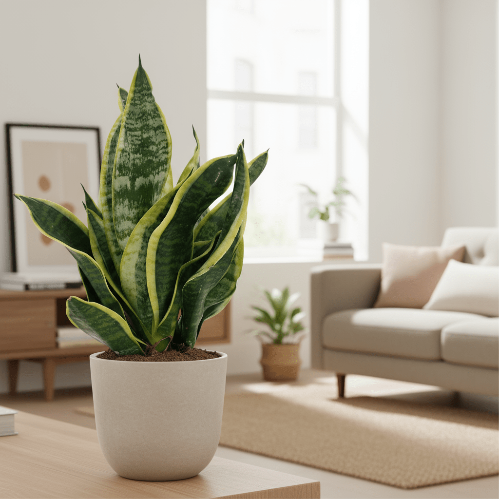Sansevieria Futura Superba – Langue de belle - mère panachée compacte - Verdeia