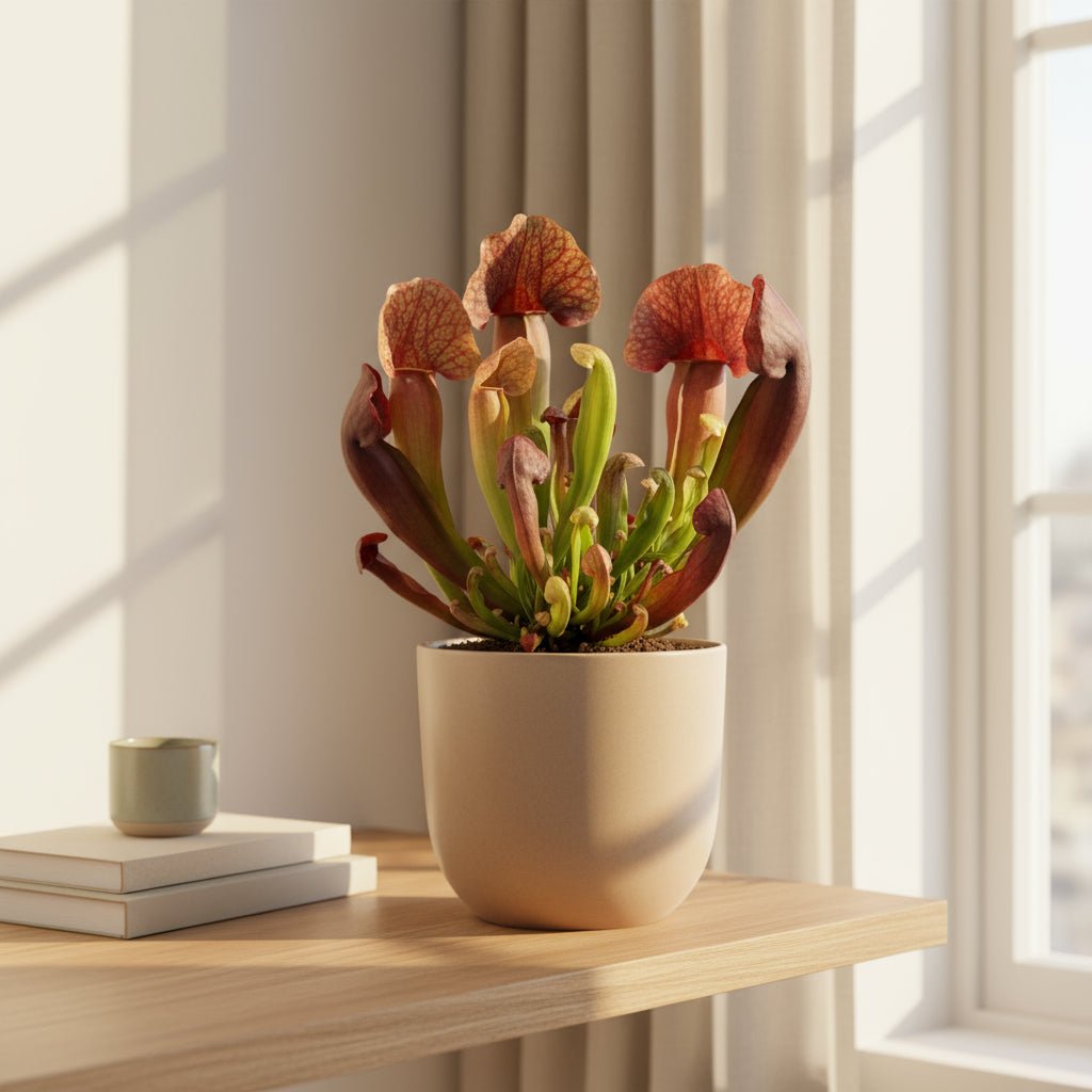 Sarracenia × Catesbaei — Ø12 cm — A23 cm - Verdeia - 3