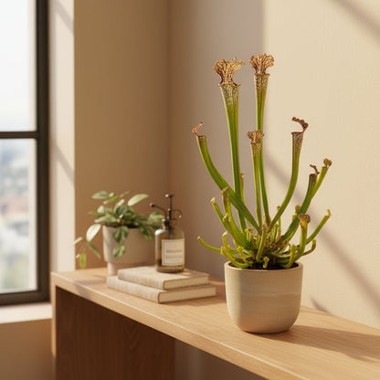 Sarracenia Farnhamii - Ø12cm - H40cm - Verdeia - 3