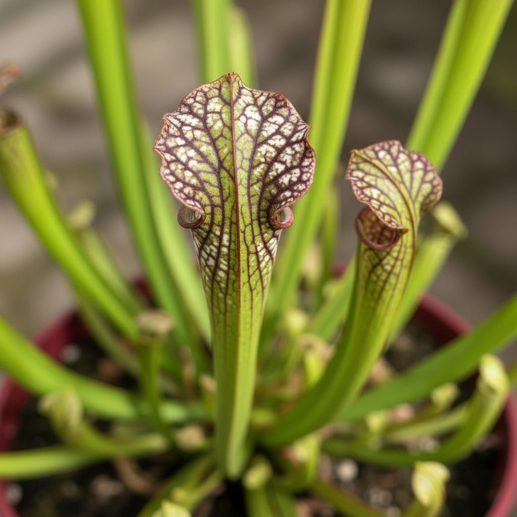Sarracenia Farnhamii - Ø12cm - H40cm - Verdeia - 2