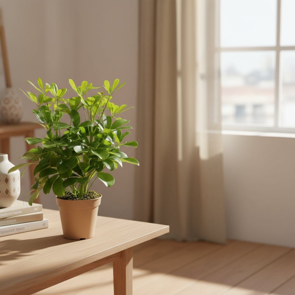 Schefflera Nora – Arbre - parapluie tropical élégant - Verdeia