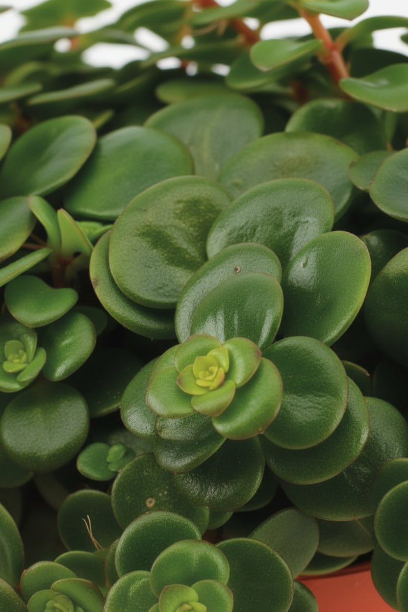 primer plano del follaje de la planta suculenta Sedum Tornado