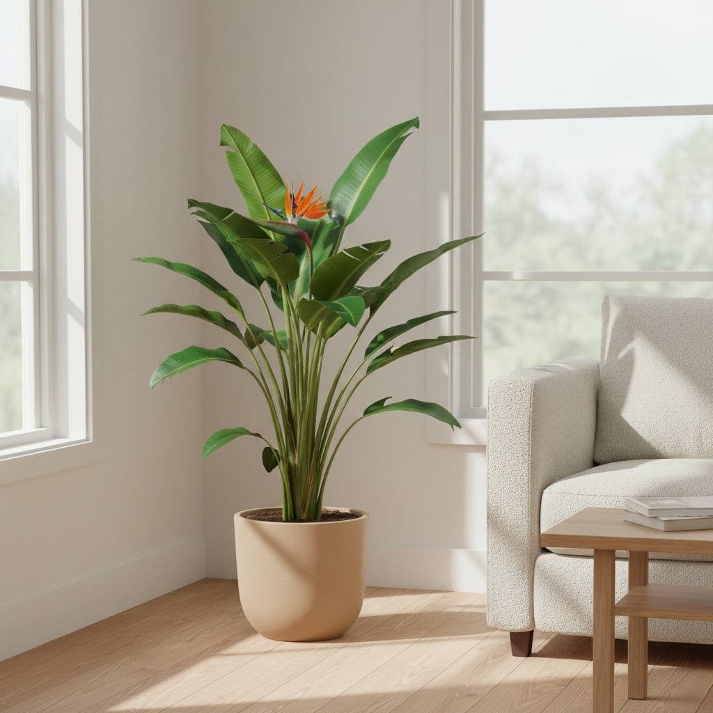 Strelitzia Reginae — Bird of Paradise — Ø12 cm — H40 cm - Verdeia - 4