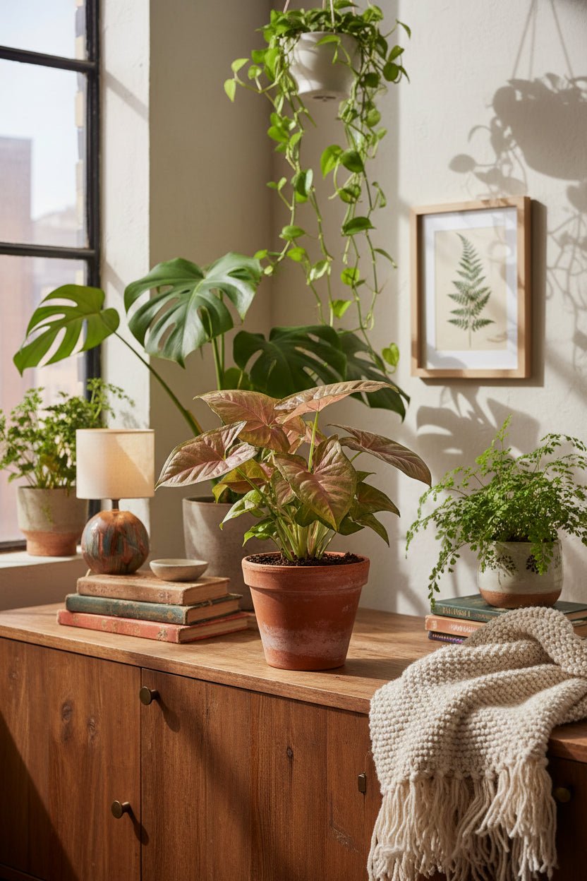 Syngonium Neon — Pie de oca — Ø12 cm — H25 cm - Verdeia - 5