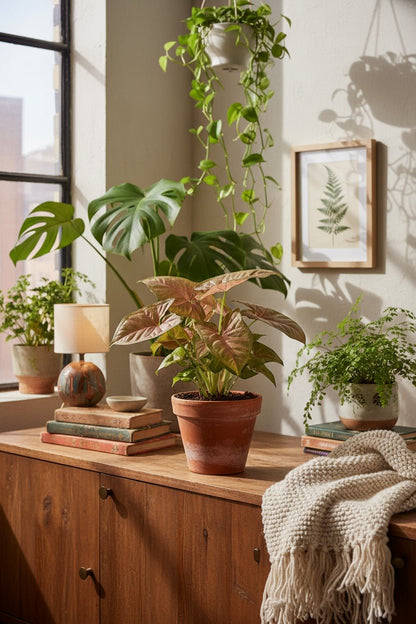 Syngonium Neon — Pie de oca — Ø12 cm — H25 cm - Verdeia - 5