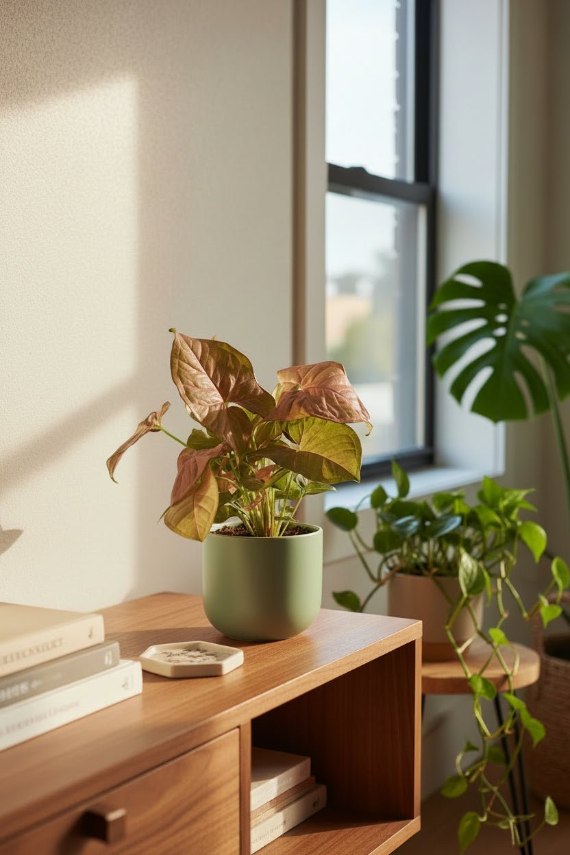 Syngonium Neon — Gęsia stopa — Ø12 cm — H25 cm - Verdeia - 3
