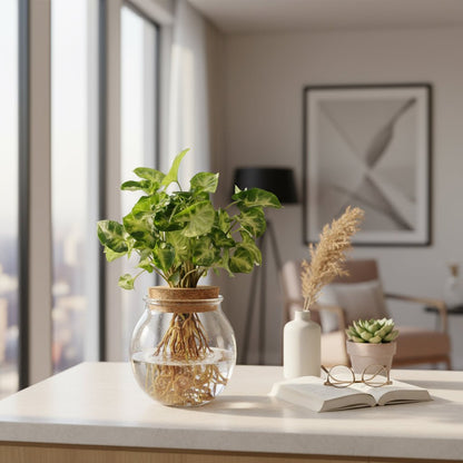 Syngonium ‘Pixie’ en hydroponie – Ø12cm – 30cm - Verdeia