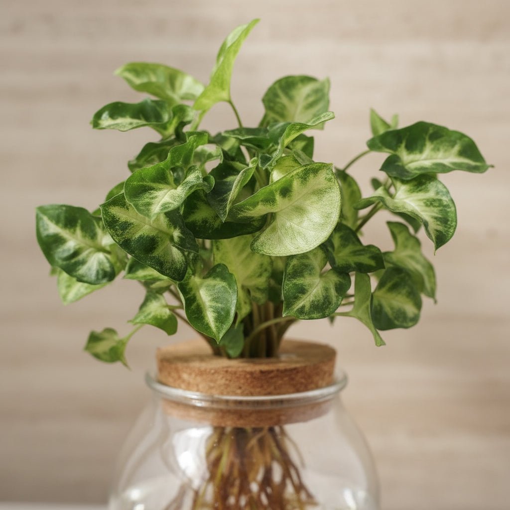 Syngonium ‘Pixie’ en hydroponie – Ø12cm – 30cm - Verdeia
