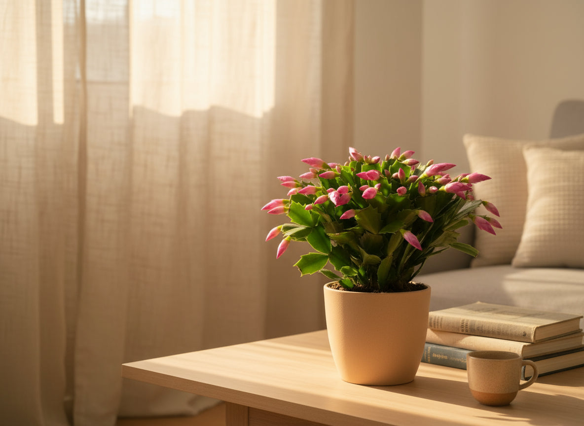 Schlumbergera rose — Ø17 cm — H35 cm