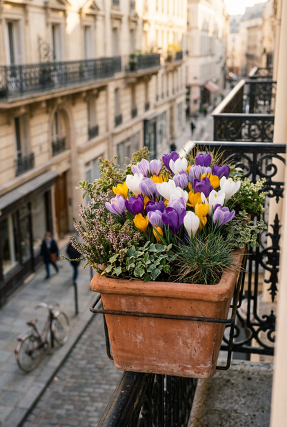 Crocus à grandes fleurs en mélange (Crocus vernus) — Bulbes calibre 7/8