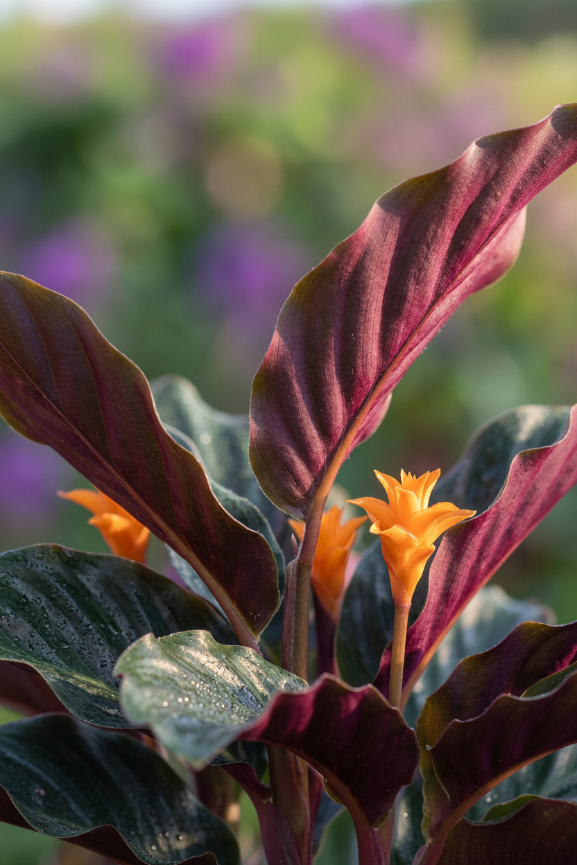 Calathea crocata (Flama eterna) — H40-45 cm | Test Ø14 cm
