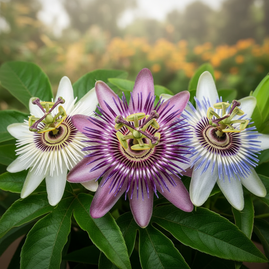 3x - Passiflora mix - ↨65cm - Ø15