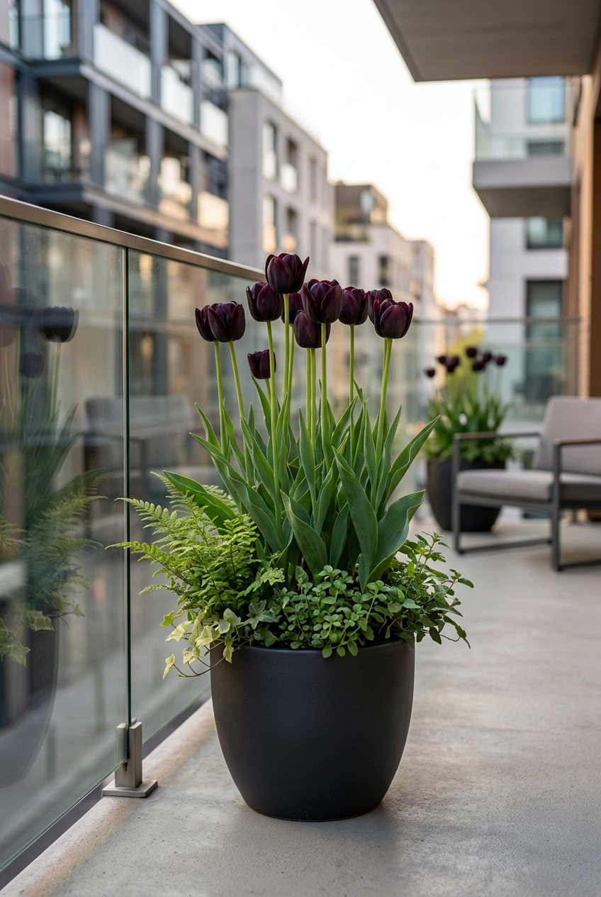 Sort triumftulipan (sort tulipan) — Løg størrelse 11/12