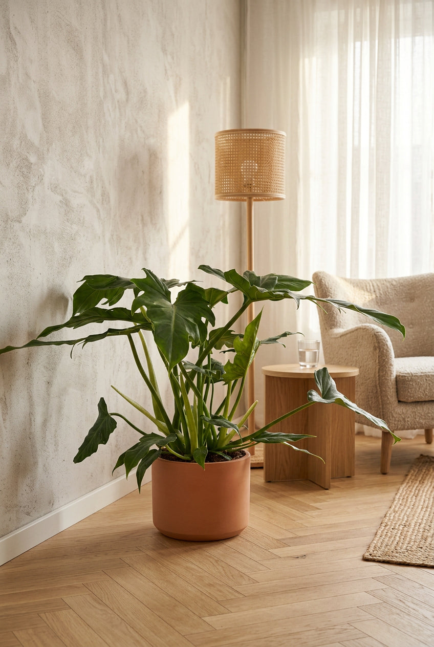 Philodendron lacerum (Philodendron de hojas laciniadas) — H65 cm | Maceta Ø19 cm