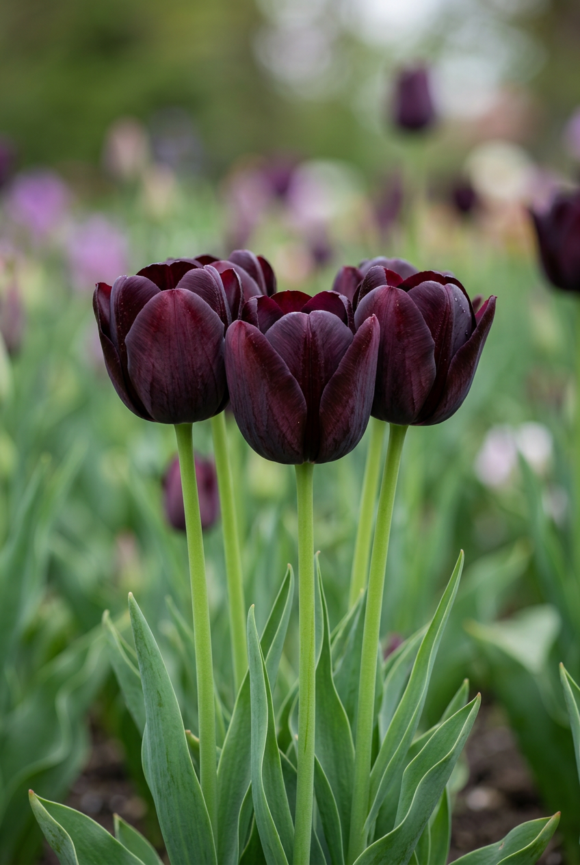 Sort triumftulipan (sort tulipan) — Løg størrelse 11/12