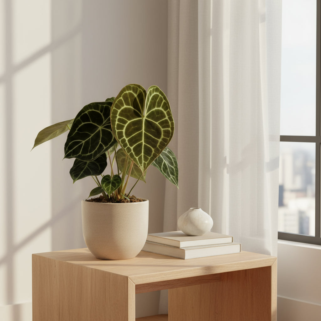 Anthurium Clarinervium — Ø15 cm — H25 cm