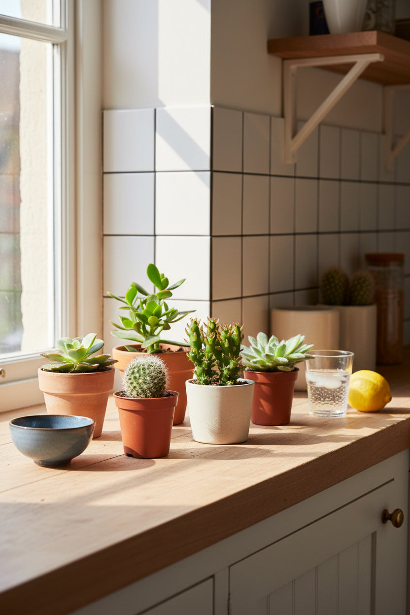 Mix cactus et succulentes — H5-10 cm | Pot Ø5,5 cm