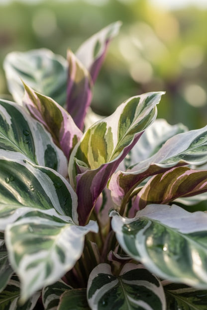 Calathea Fusion White — H35-40 cm | Test Ø14 cm