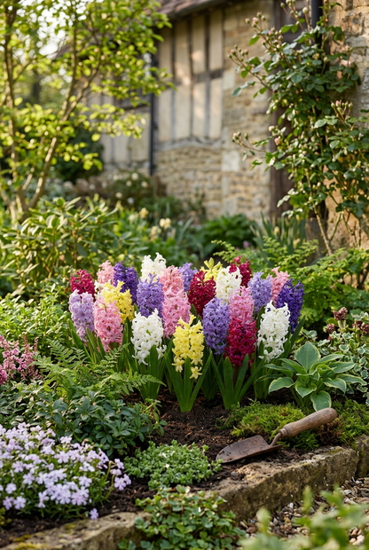 Jacinthe de jardin en mélange (Hyacinthus orientalis) — Bulbes calibre 14/15