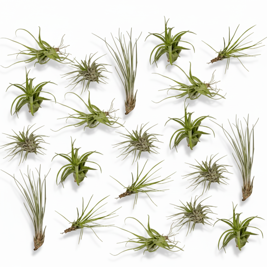 Tillandsia Air mix — Set di 20 piante aeree — Ø6 cm - Verdeia - 1