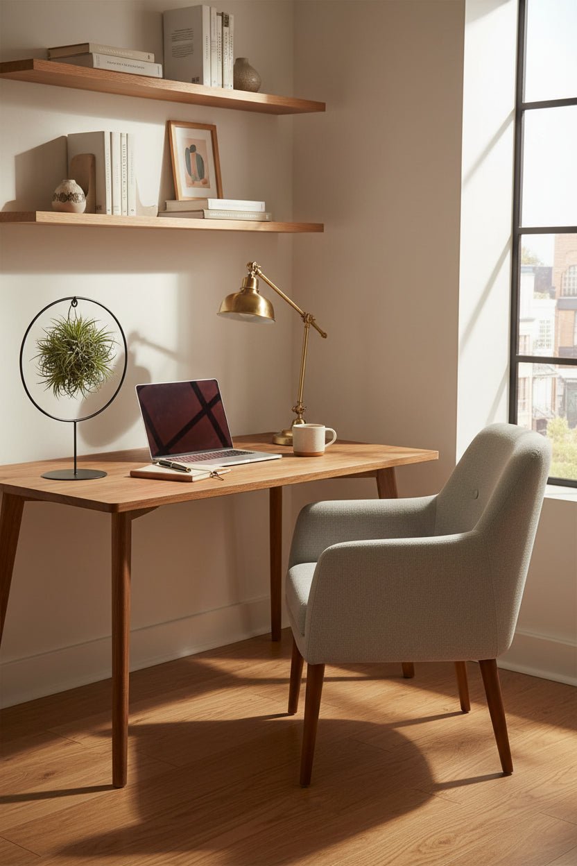Tillandsie na kovovém kruhu — Designová vzdušná rostlina - Verdeia - 3