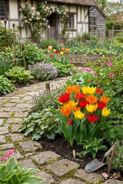 Tulipán botánico Praestans, mezcla de colores (Tulipa praestans) — Bulbos calibre 8/9 - Verdeia - 5