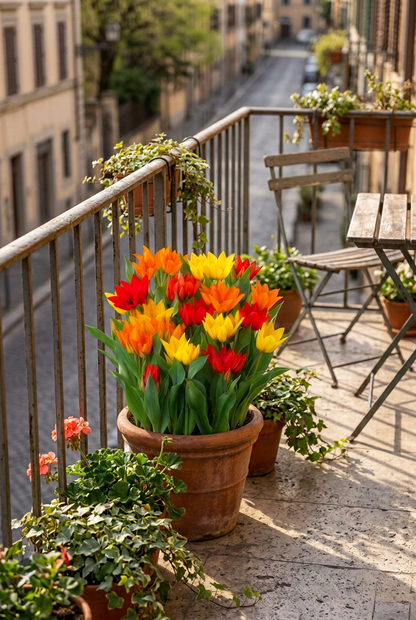 Tulipán botánico Praestans, mezcla de colores (Tulipa praestans) — Bulbos calibre 8/9 - Verdeia - 3