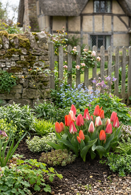 Tulipe de Greig en mélange (Tulipa greigii) — Bulbes calibre 11/12 - Verdeia - 5