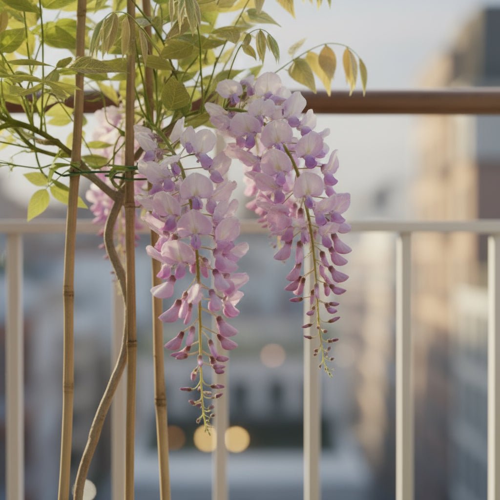 Wisteria floribunda ‘Rosea’ – Glycine rose – D15cm x H65cm - Verdeia